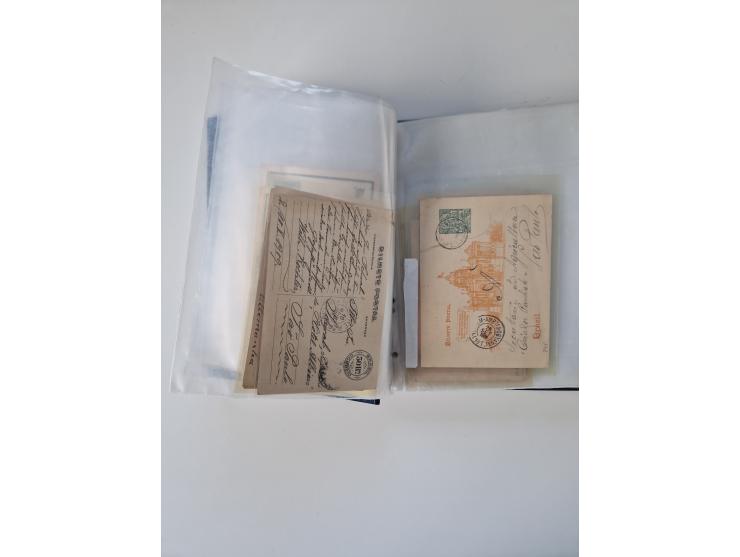 1843/2007 (ca.), umfangreiche postfrische, ungebrauchte und gebrauchte Sammlung in 32 Alben mit Briefen, inkl. amtlichen, Geb
