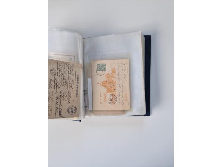 1843/2007 (ca.), umfangreiche postfrische, ungebrauchte und gebrauchte Sammlung in 32 Alben mit Briefen, inkl. amtlichen, Geb