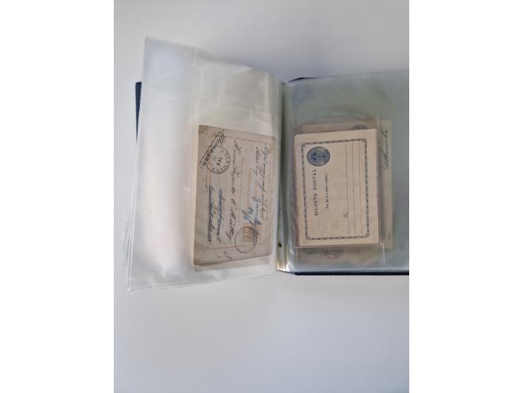 1843/2007 (ca.), umfangreiche postfrische, ungebrauchte und gebrauchte Sammlung in 32 Alben mit Briefen, inkl. amtlichen, Geb