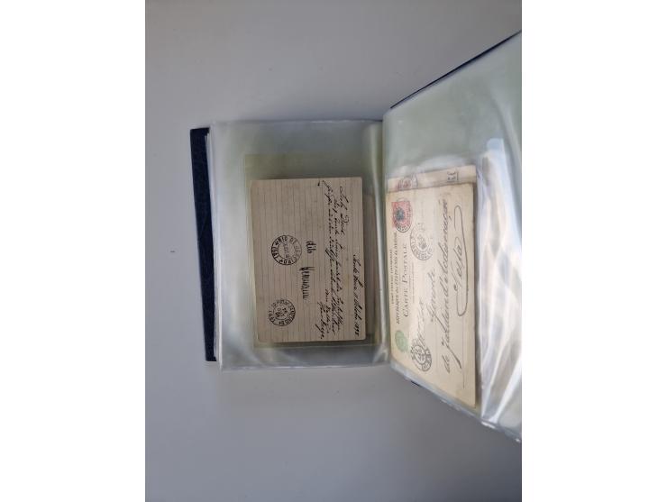 1843/2007 (ca.), umfangreiche postfrische, ungebrauchte und gebrauchte Sammlung in 32 Alben mit Briefen, inkl. amtlichen, Geb