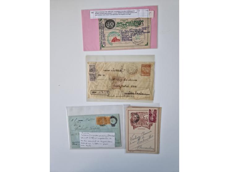 1843/2007 (ca.), umfangreiche postfrische, ungebrauchte und gebrauchte Sammlung in 32 Alben mit Briefen, inkl. amtlichen, Geb