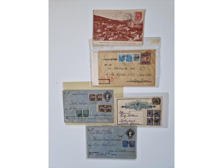 1843/2007 (ca.), umfangreiche postfrische, ungebrauchte und gebrauchte Sammlung in 32 Alben mit Briefen, inkl. amtlichen, Geb