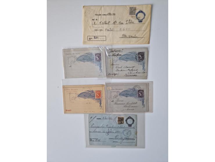 1843/2007 (ca.), umfangreiche postfrische, ungebrauchte und gebrauchte Sammlung in 32 Alben mit Briefen, inkl. amtlichen, Geb