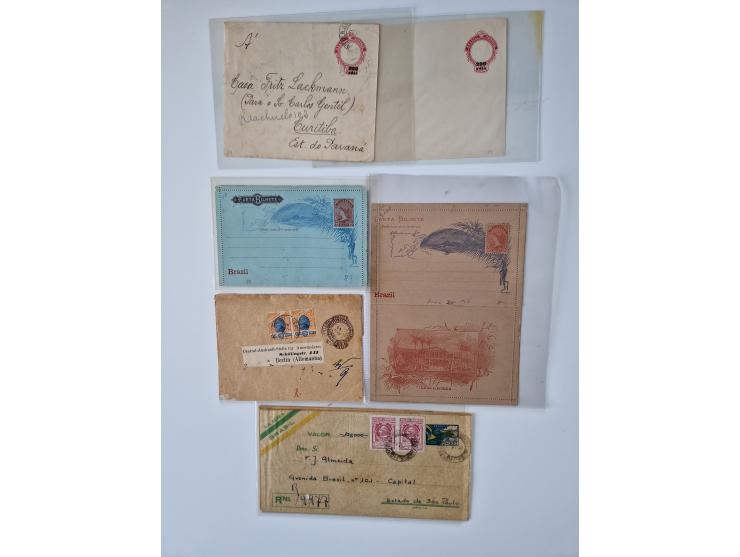 1843/2007 (ca.), umfangreiche postfrische, ungebrauchte und gebrauchte Sammlung in 32 Alben mit Briefen, inkl. amtlichen, Geb