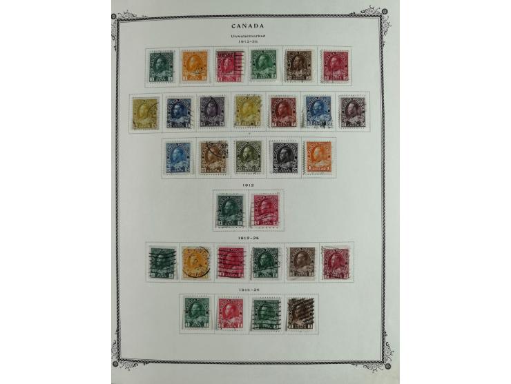 1851/1950, unused and used collection with more than 40 cards and covers, starting with Canada, Newfoundland with better item