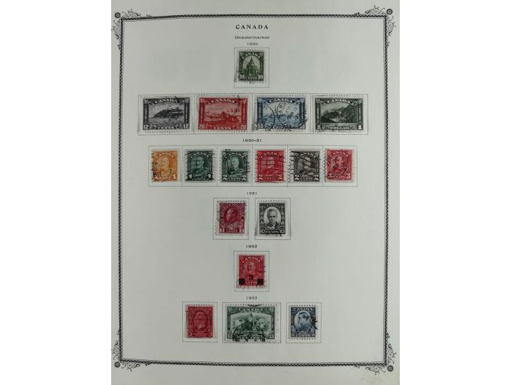 1851/1950, unused and used collection with more than 40 cards and covers, starting with Canada, Newfoundland with better item