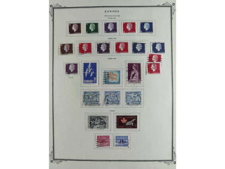 1851/1950, unused and used collection with more than 40 cards and covers, starting with Canada, Newfoundland with better item