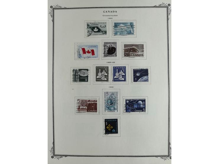 1851/1950, unused and used collection with more than 40 cards and covers, starting with Canada, Newfoundland with better item