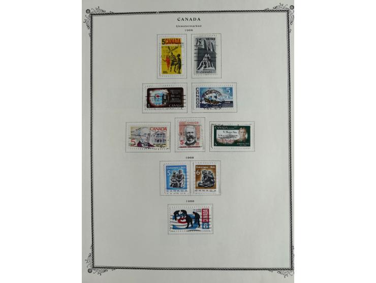 1851/1950, unused and used collection with more than 40 cards and covers, starting with Canada, Newfoundland with better item