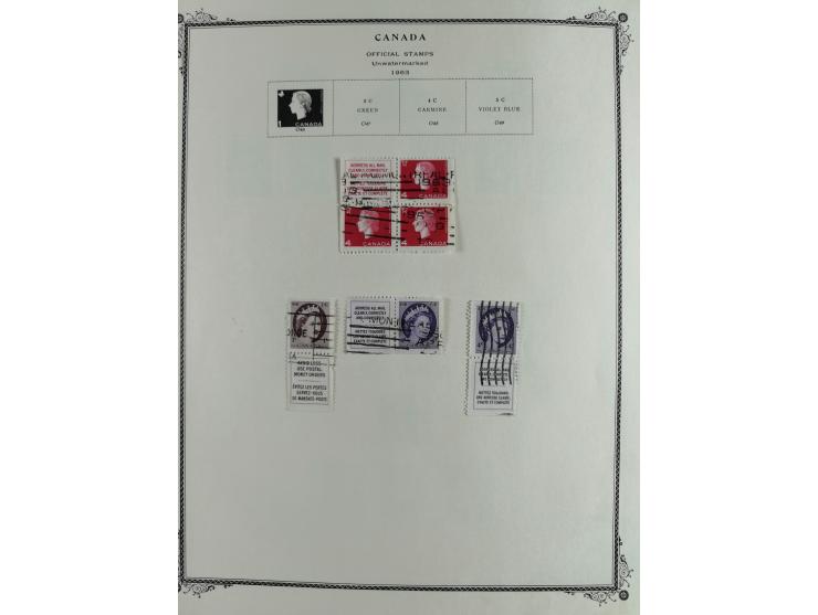 1851/1950, unused and used collection with more than 40 cards and covers, starting with Canada, Newfoundland with better item