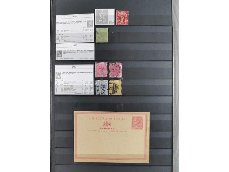 1860/1900 (ca.), Antigua to Grenada, substantial unused and used collection neatly housed in one stockbook, incl. officials a