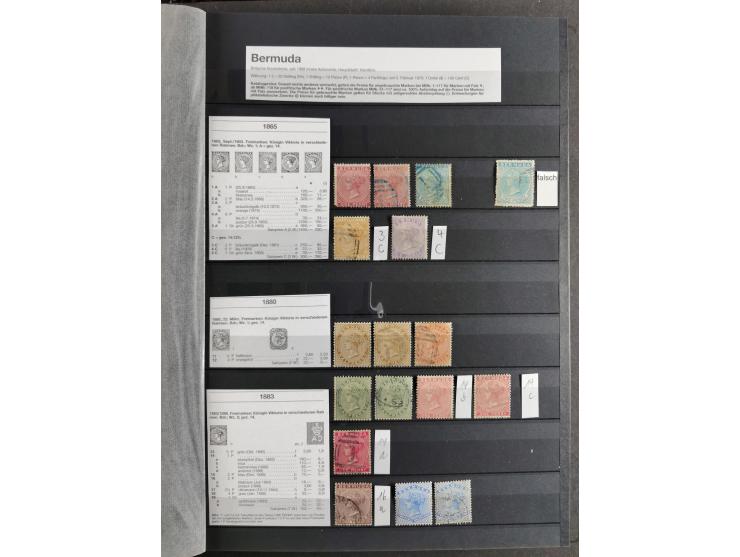 1860/1900 (ca.), Antigua to Grenada, substantial unused and used collection neatly housed in one stockbook, incl. officials a