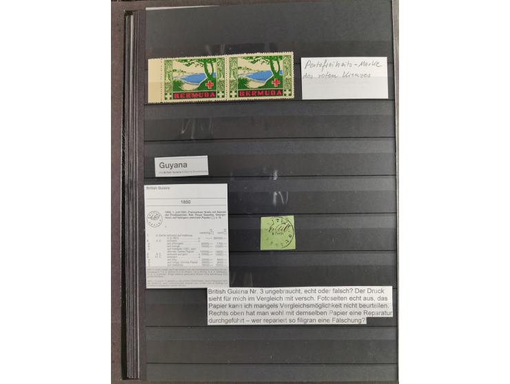 1860/1900 (ca.), Antigua to Grenada, substantial unused and used collection neatly housed in one stockbook, incl. officials a