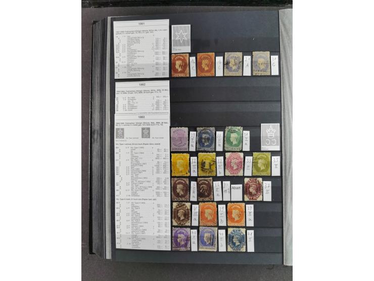 1860/1900 (ca.), Antigua to Grenada, substantial unused and used collection neatly housed in one stockbook, incl. officials a