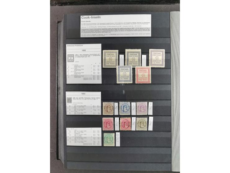 1860/1900 (ca.), Antigua to Grenada, substantial unused and used collection neatly housed in one stockbook, incl. officials a