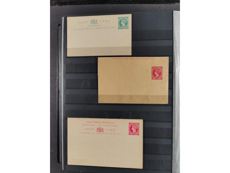 1860/1900 (ca.), Antigua to Grenada, substantial unused and used collection neatly housed in one stockbook, incl. officials a