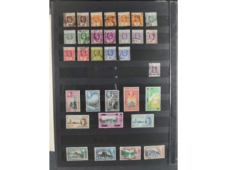 Aden-Zanzibar, unused and used accumulation, with India incl. few states, mostly small value issues, mixed condition