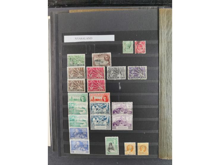 Aden-Zanzibar, unused and used accumulation, with India incl. few states, mostly small value issues, mixed condition