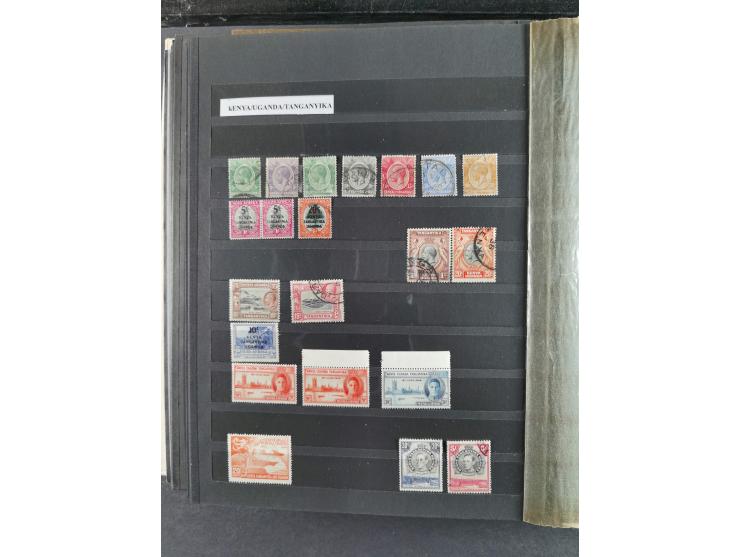 Aden-Zanzibar, unused and used accumulation, with India incl. few states, mostly small value issues, mixed condition