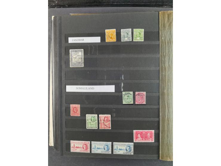 Aden-Zanzibar, unused and used accumulation, with India incl. few states, mostly small value issues, mixed condition