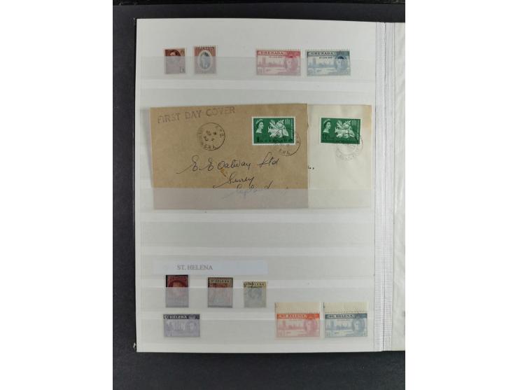 Aden-Zanzibar, unused and used accumulation, with India incl. few states, mostly small value issues, mixed condition