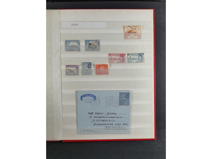 Aden-Zanzibar, unused and used accumulation, with India incl. few states, mostly small value issues, mixed condition