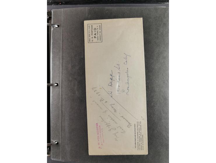 1912/53, very interesting group of over 320 entire items, including many ILA, yellow and green dog, Bavarian air-mail, E.EL.P