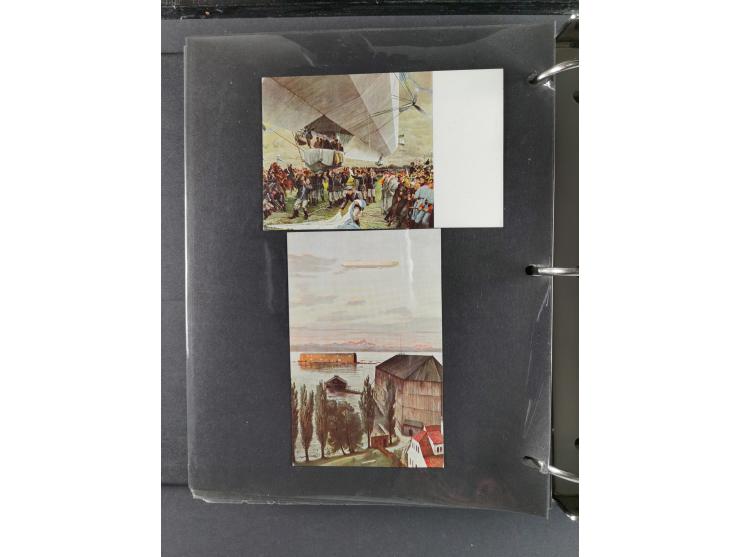 1912/53, very interesting group of over 320 entire items, including many ILA, yellow and green dog, Bavarian air-mail, E.EL.P