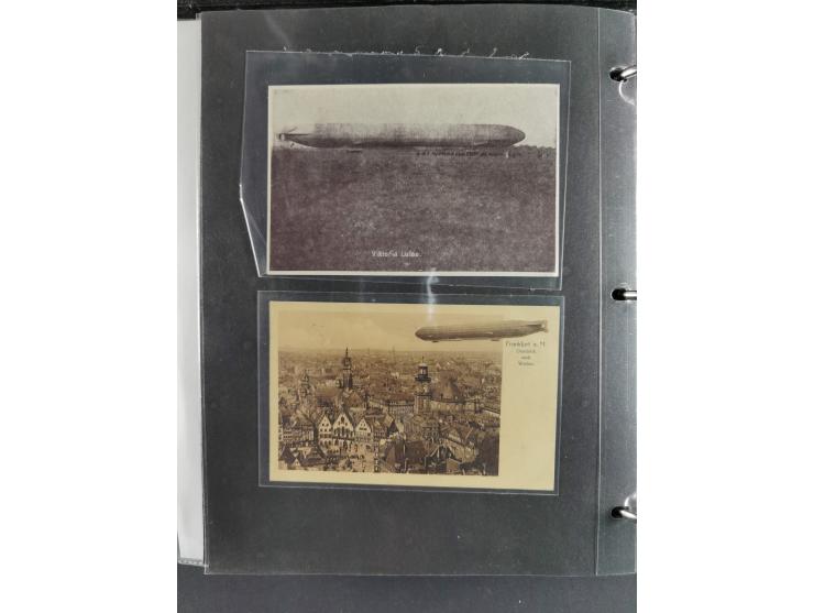 1912/53, very interesting group of over 320 entire items, including many ILA, yellow and green dog, Bavarian air-mail, E.EL.P