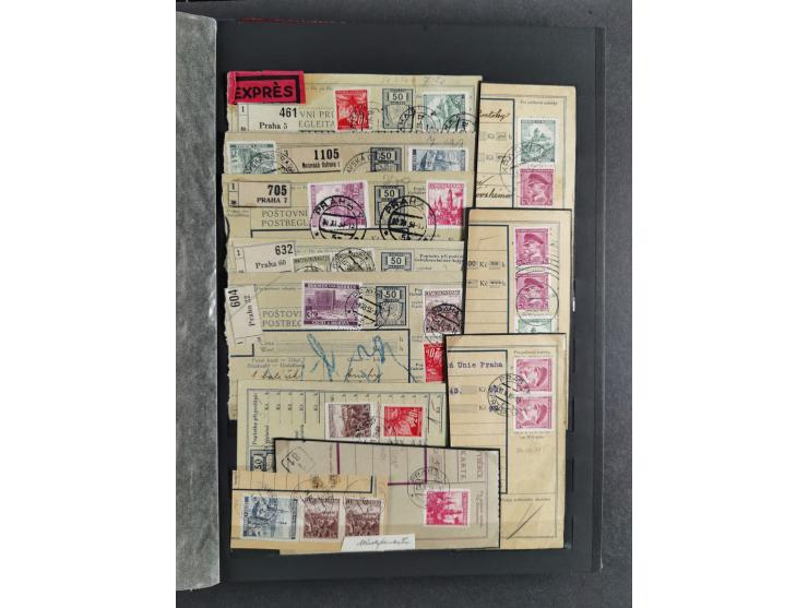 1939/45, interesting group of hundreds of covers, cards and on pieces, including many different cancellations, registered cov