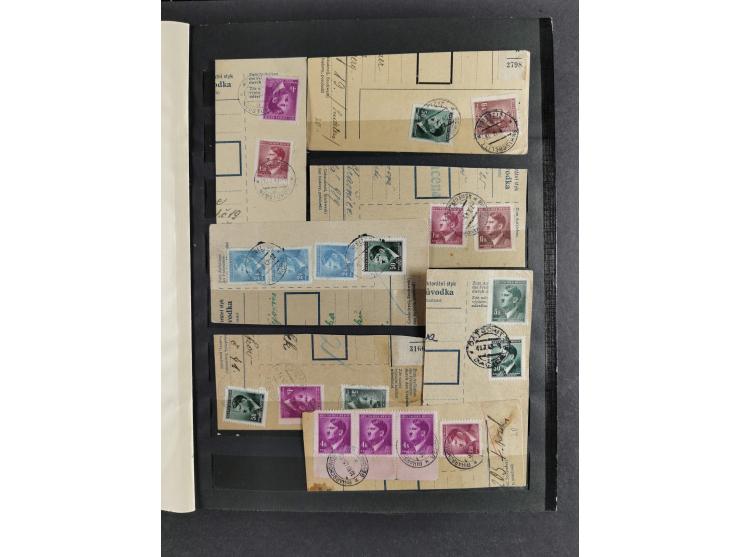 1939/45, interesting group of hundreds of covers, cards and on pieces, including many different cancellations, registered cov