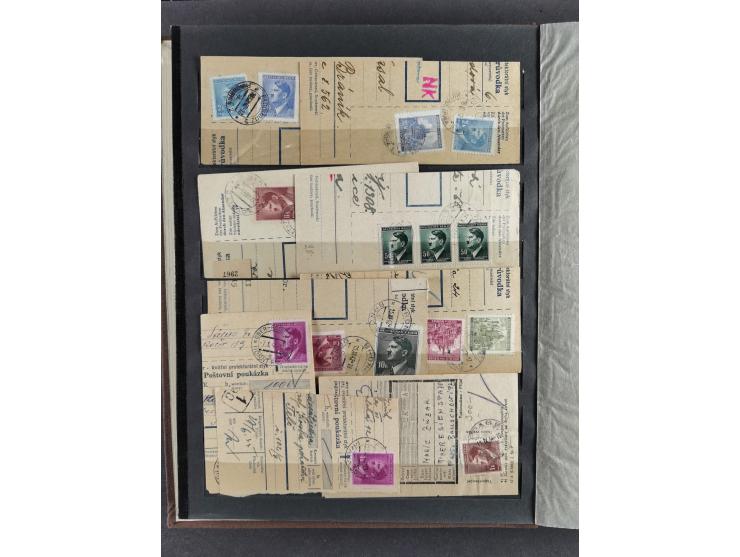 1939/45, interesting group of hundreds of covers, cards and on pieces, including many different cancellations, registered cov