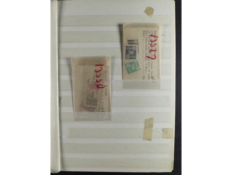 1939/45, interesting group of hundreds of covers, cards and on pieces, including many different cancellations, registered cov