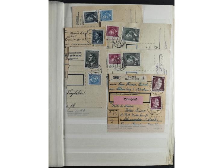 1939/45, interesting group of hundreds of covers, cards and on pieces, including many different cancellations, registered cov