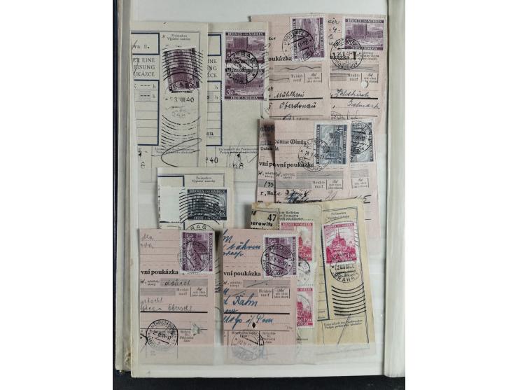 1939/45, interesting group of hundreds of covers, cards and on pieces, including many different cancellations, registered cov