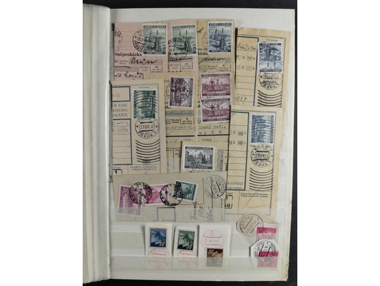 1939/45, interesting group of hundreds of covers, cards and on pieces, including many different cancellations, registered cov