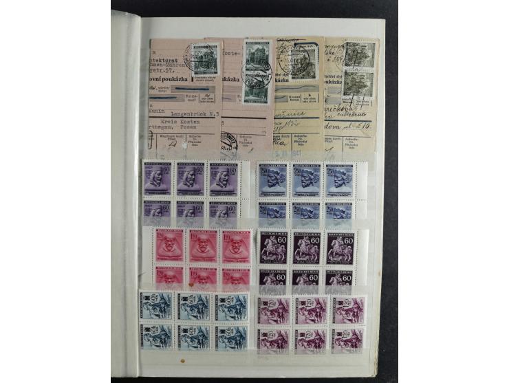 1939/45, interesting group of hundreds of covers, cards and on pieces, including many different cancellations, registered cov