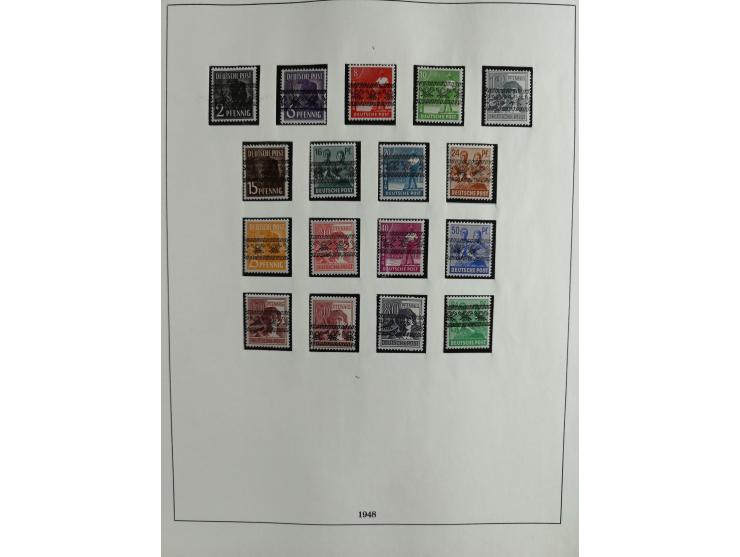 1949/68, vorwiegend postfrische, in den Hauptnummern augenscheinlich komplette Sammlung inkl. Posthornsatz und etwas Bizone, 