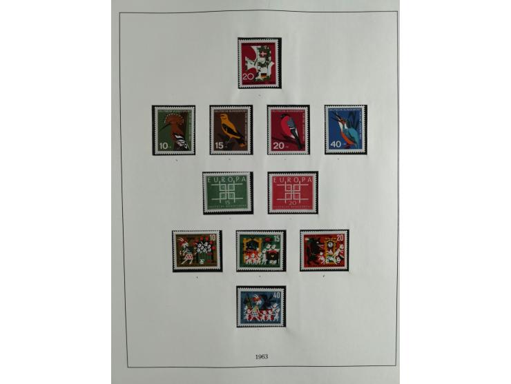 1949/68, vorwiegend postfrische, in den Hauptnummern augenscheinlich komplette Sammlung inkl. Posthornsatz und etwas Bizone, 