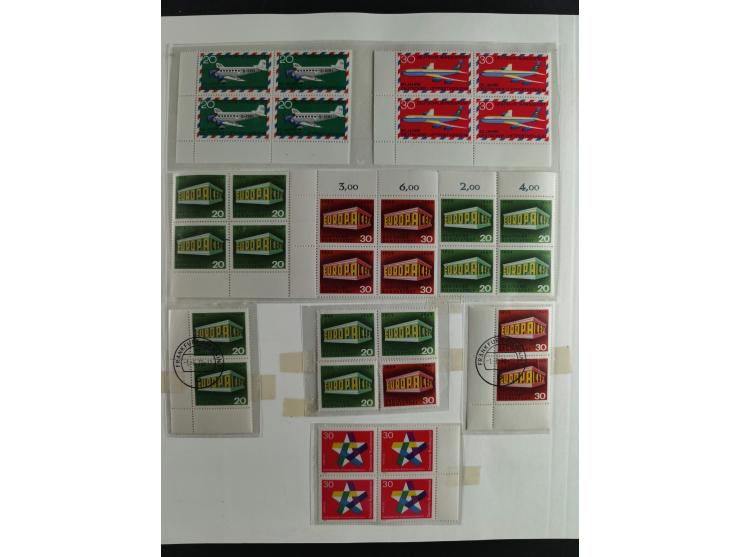 1949/68, vorwiegend postfrische, in den Hauptnummern augenscheinlich komplette Sammlung inkl. Posthornsatz und etwas Bizone, 