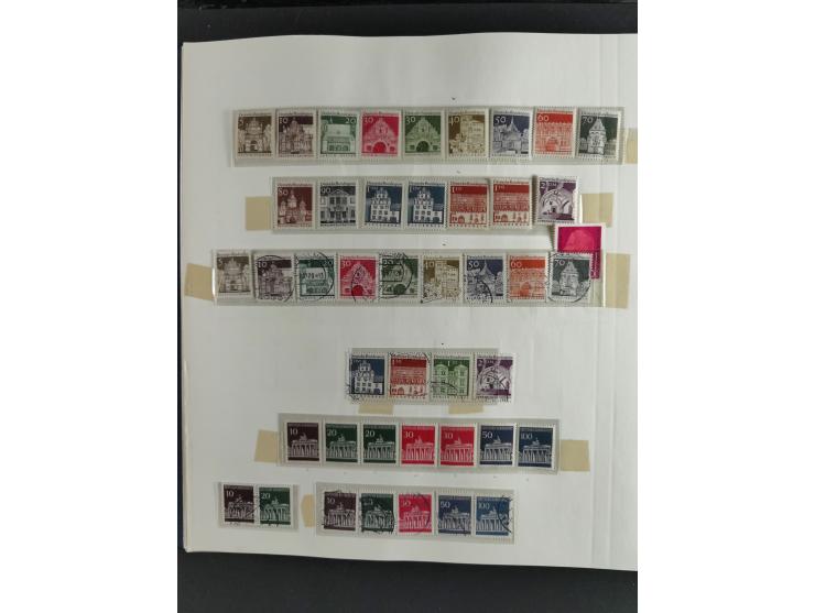 1949/68, vorwiegend postfrische, in den Hauptnummern augenscheinlich komplette Sammlung inkl. Posthornsatz und etwas Bizone, 