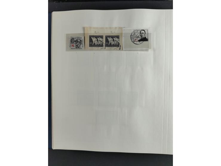 1949/68, vorwiegend postfrische, in den Hauptnummern augenscheinlich komplette Sammlung inkl. Posthornsatz und etwas Bizone, 