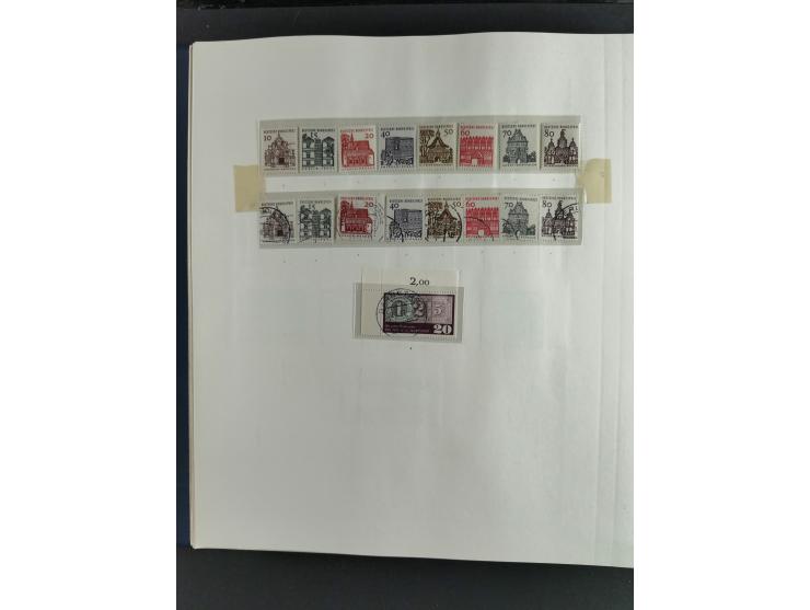 1949/68, vorwiegend postfrische, in den Hauptnummern augenscheinlich komplette Sammlung inkl. Posthornsatz und etwas Bizone, 