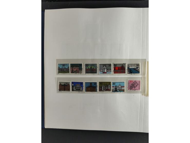 1949/68, vorwiegend postfrische, in den Hauptnummern augenscheinlich komplette Sammlung inkl. Posthornsatz und etwas Bizone, 