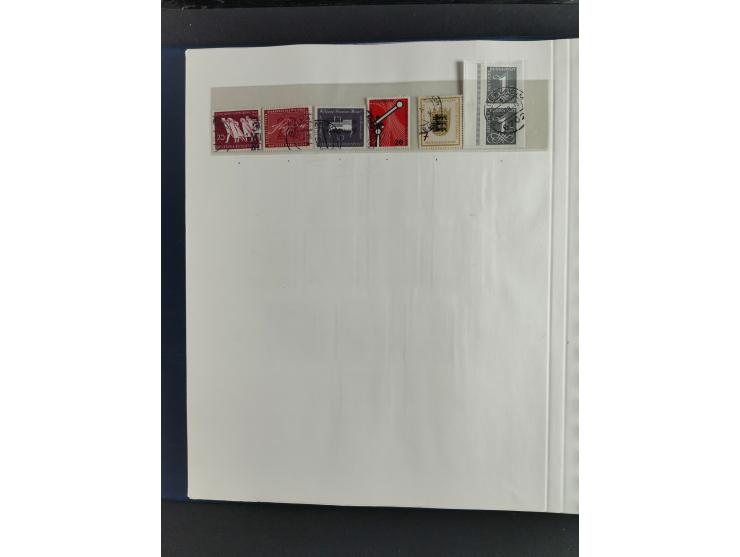 1949/68, vorwiegend postfrische, in den Hauptnummern augenscheinlich komplette Sammlung inkl. Posthornsatz und etwas Bizone, 