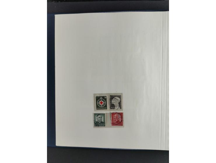 1949/68, vorwiegend postfrische, in den Hauptnummern augenscheinlich komplette Sammlung inkl. Posthornsatz und etwas Bizone, 