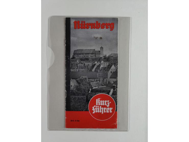 1933/45, used collection incl. official stamps, including sheet 3 on registered covers with special cancellations, as well as