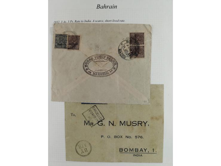 1892/1979, extensive postal history collection with approximately 200 covers, cards and postal stationery, plus some single s