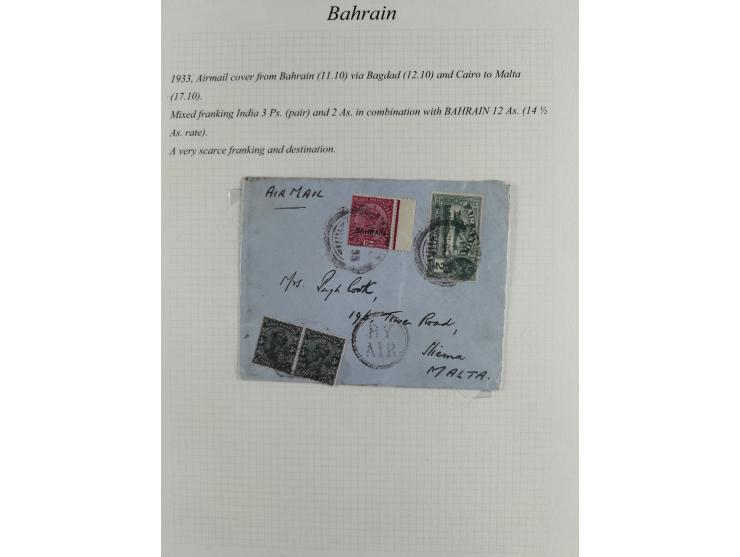 1892/1979, extensive postal history collection with approximately 200 covers, cards and postal stationery, plus some single s