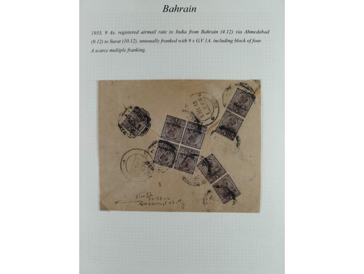 1892/1979, extensive postal history collection with approximately 200 covers, cards and postal stationery, plus some single s